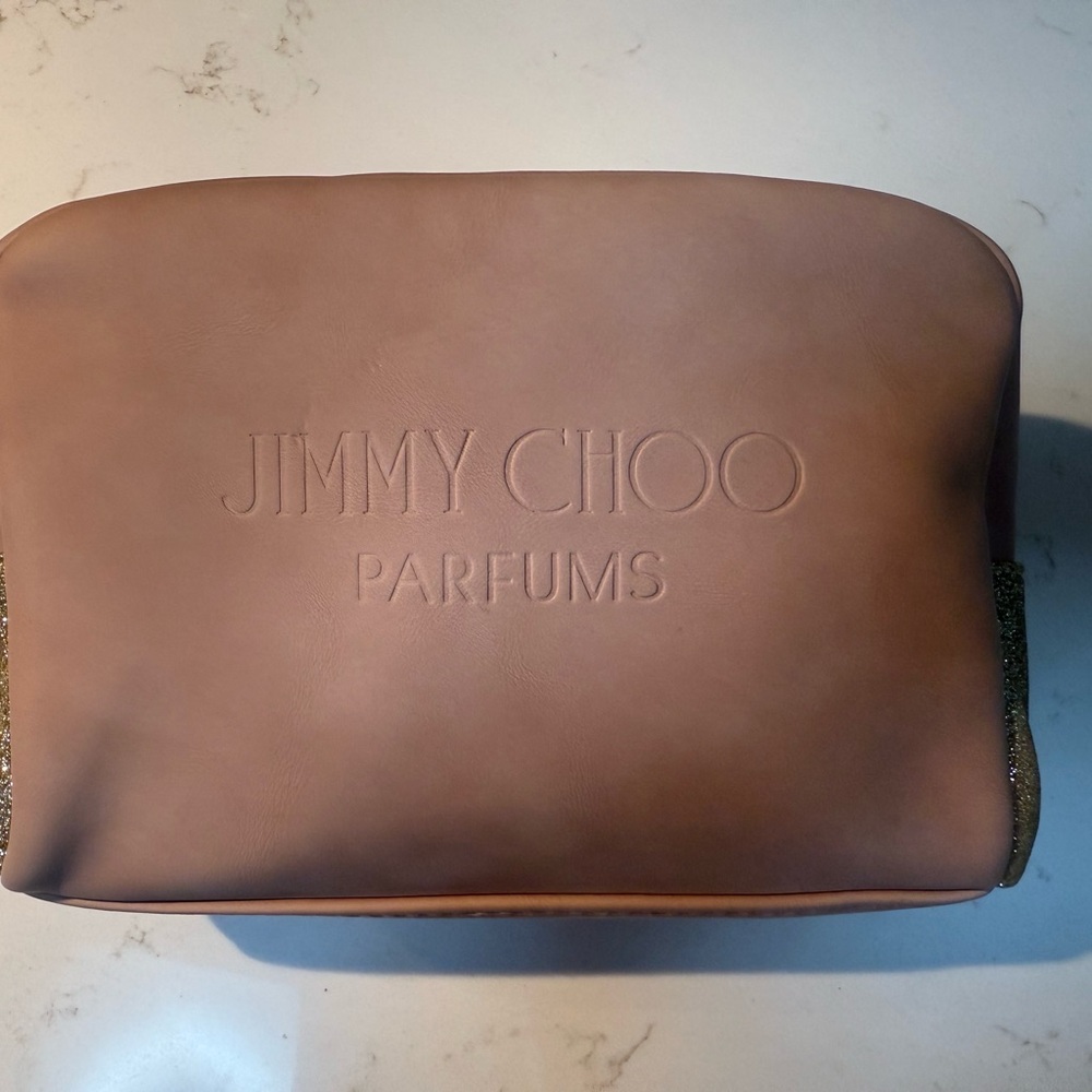 🎀 Jimmy Choo Parfums Makeup or Travel Bag – NWT
